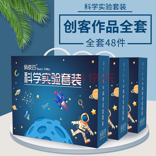 小学生科学实验器材套装玩具儿童手工盒子小制作全幼儿园礼物 创客